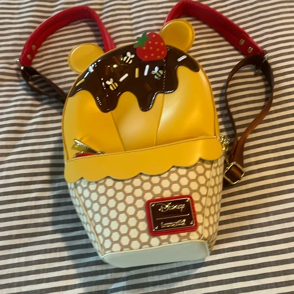 Loungefly Winnie the Pooh Ice cream backpack